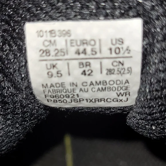 Asics GEL Venture 8 Trail Running shoes, Grey/Red/Black, 101B396, Men's sz 10.5 - Picture 14 of 14